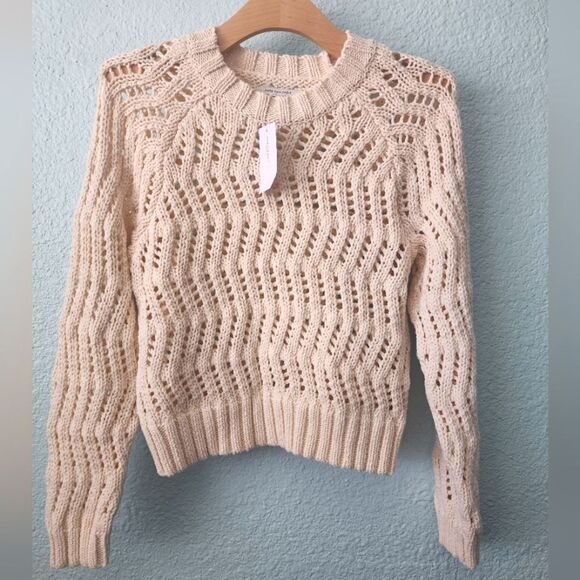 American Eagle Outfitters crochet coastal sweater new with tags - Picture 1 of 7